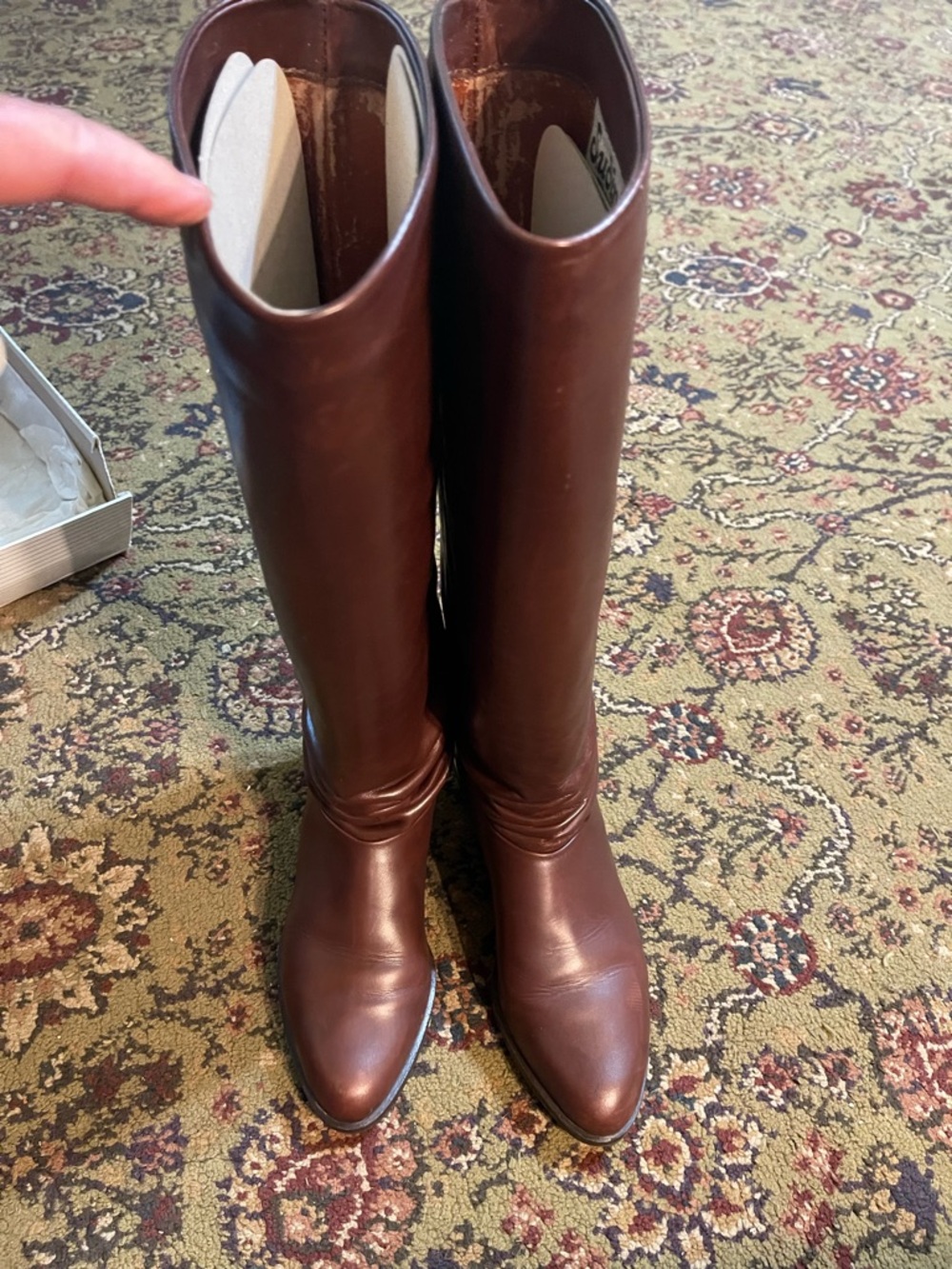 Sudini Randy Brown Riding Boots 6.5 B - Picture 2 of 6